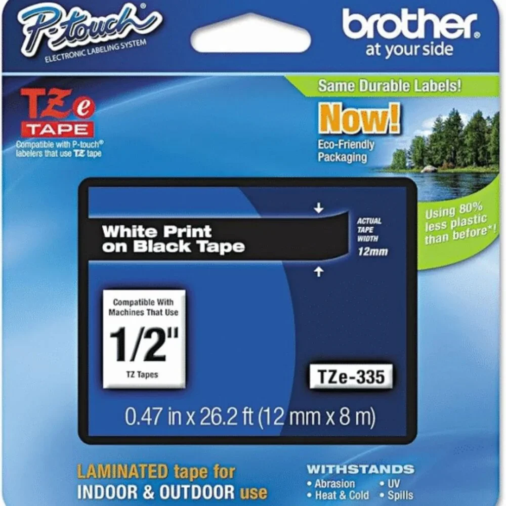 P-touch TZe-335 Laminated Label Tape